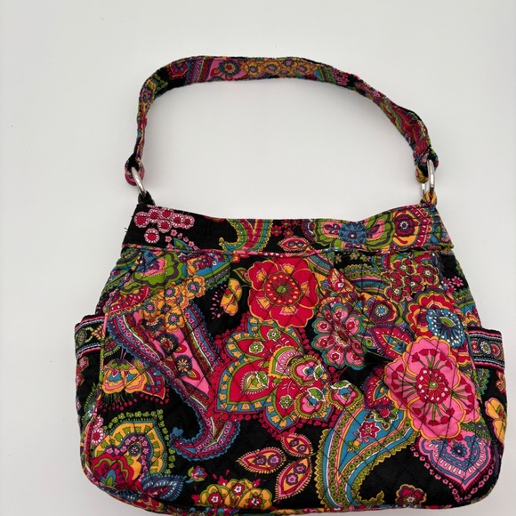 Vera Bradley Handbags - Vera Bradley Symphony In Hue Retired Paisley Reversible Tote shoulder bag